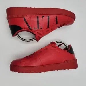 Valentino Rockstud Walker Size 44 EU Red Leather VLTN Authentic Valentino Garavani | Shoes | Valentinorockstud Walker Size  main image 3